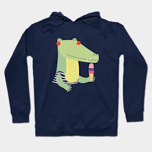 Croco in summer Hoodie